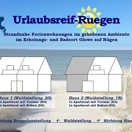 Urlaubsreif-Ruegen Lejlighed Glowe Eksteriør billede